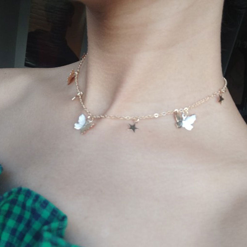 Collier pendentif papillon – Élégance discrète au quotidien