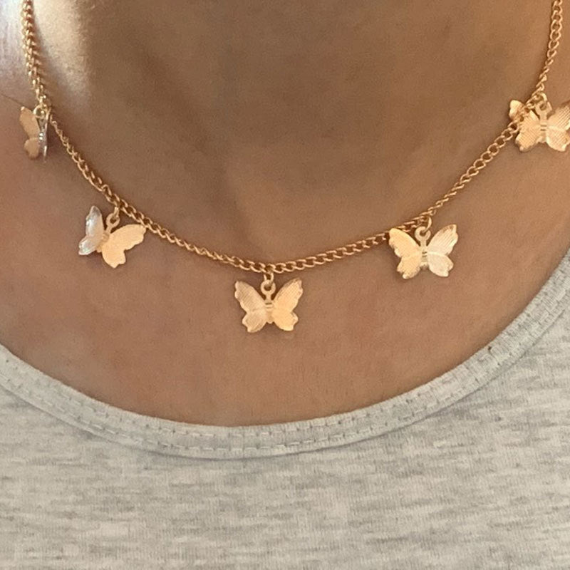 Collier pendentif papillon – Élégance discrète au quotidien