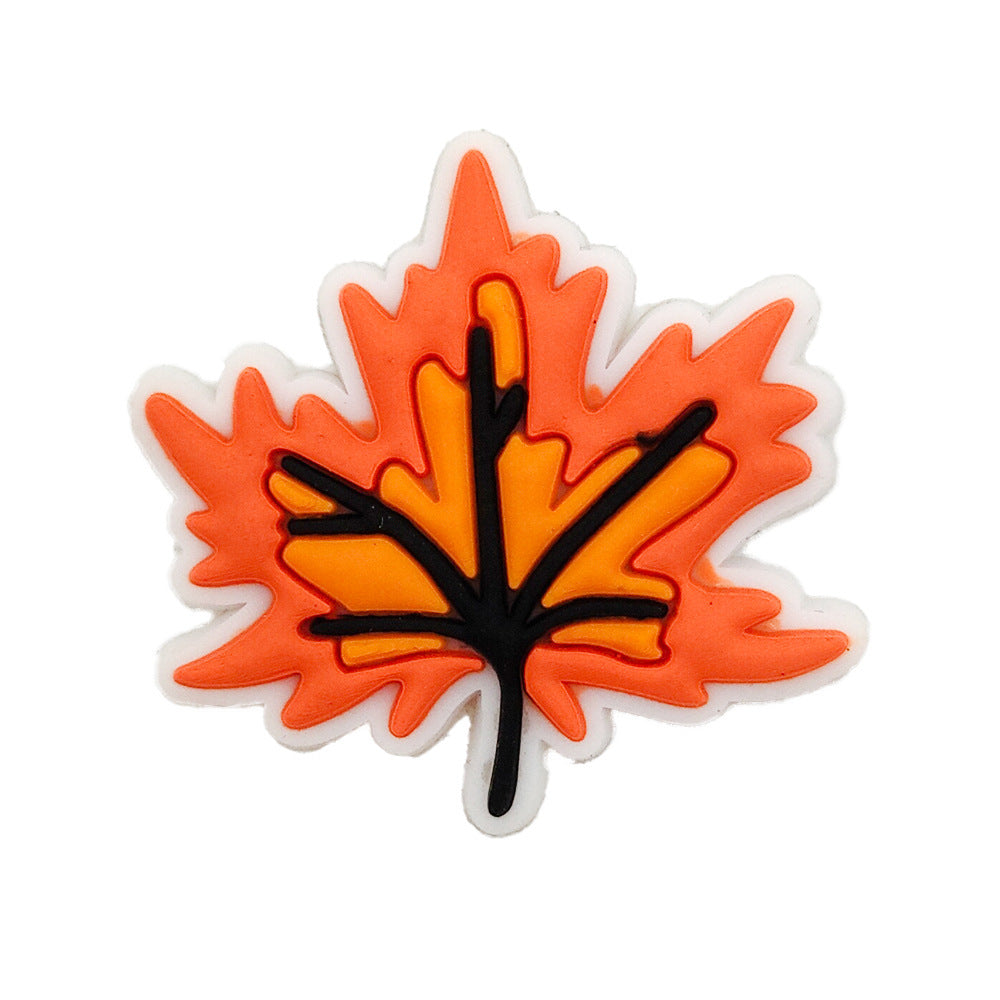 Clips déco chaussures – Motifs cartoon spécial Thanksgiving.