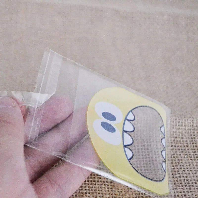 Sachets cadeaux monstres – 50/100 pcs, parfaits pour fêtes et anniversaires