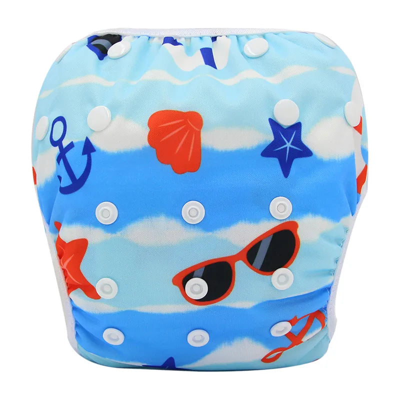 Swimming Diapers For Infants Baby Cloth Diaper Swimsuit Baby Swim Suit Children Swimwear Swimming Trunks For Girls Baby Badpak