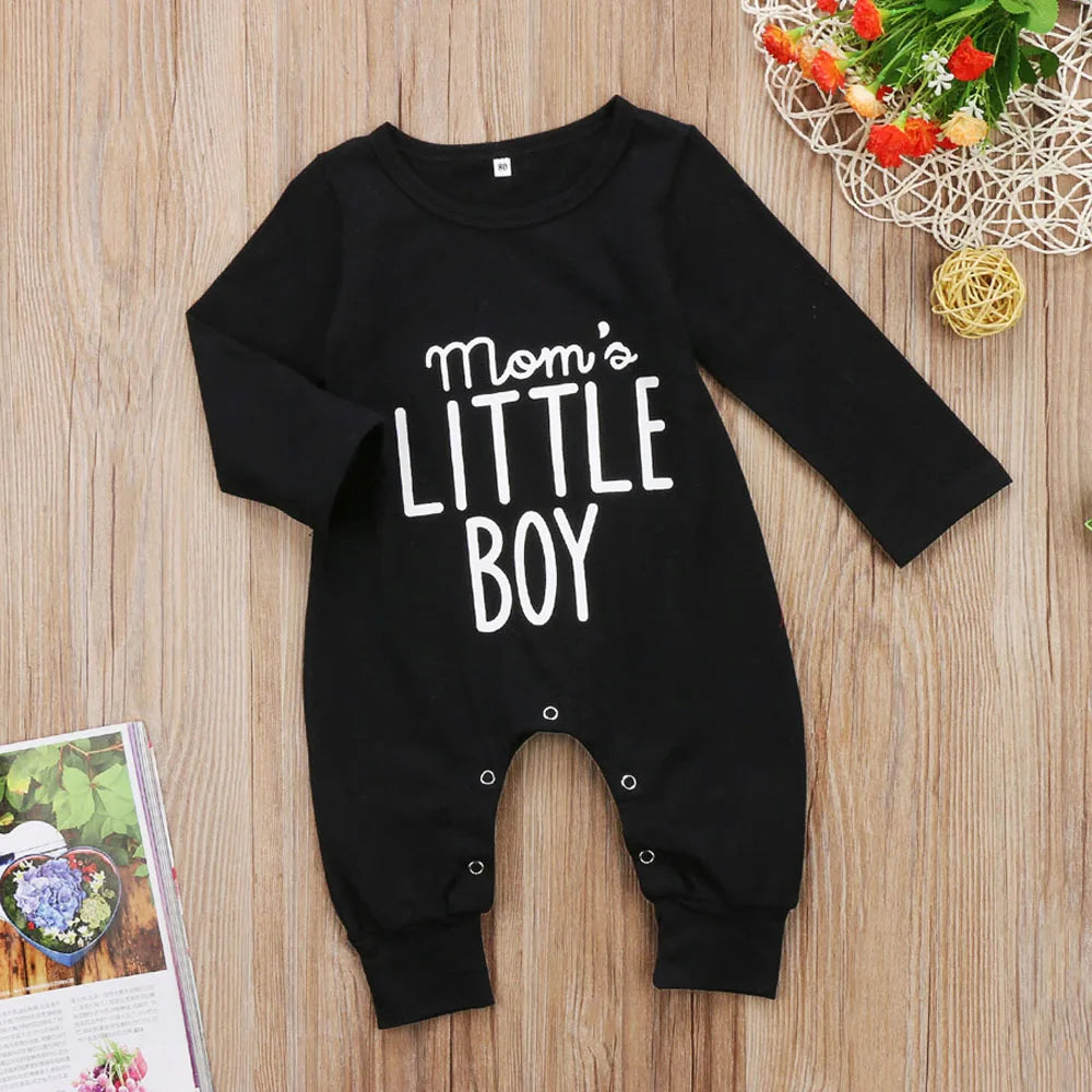 Combinaison bébé garçon – Look tendance, manches longues, confort assuré