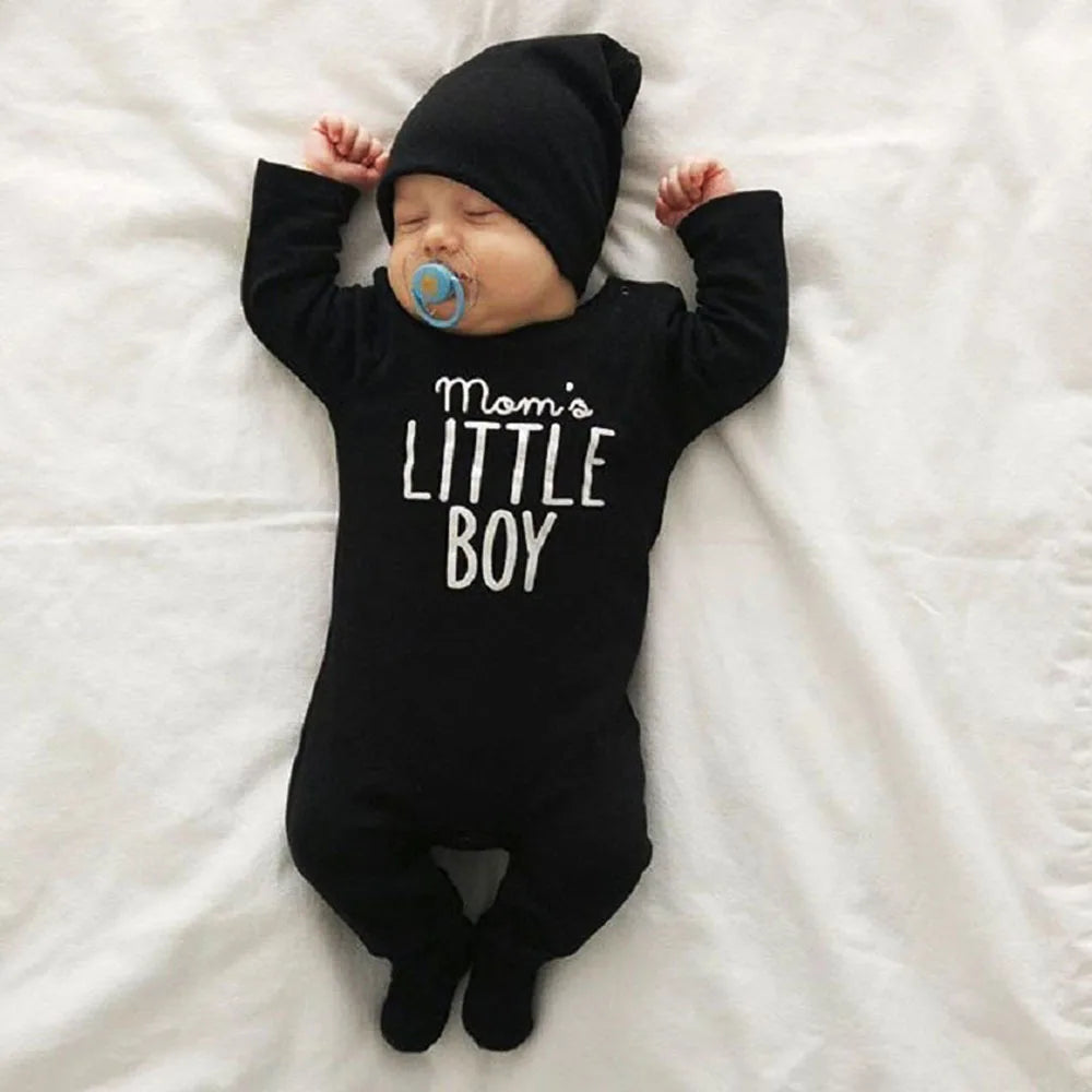Combinaison bébé garçon – Look tendance, manches longues, confort assuré