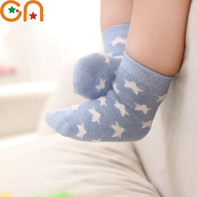 Lot de 5 paires de chaussettes enfants – Douces, chaudes et pleines de style