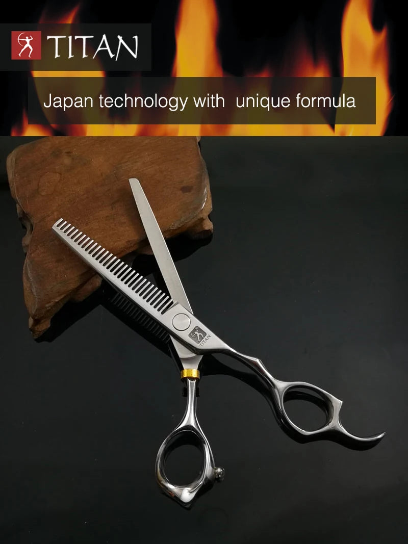 Ciseaux de coiffure Titan 3D – Précision pro pour salon ou usage perso
