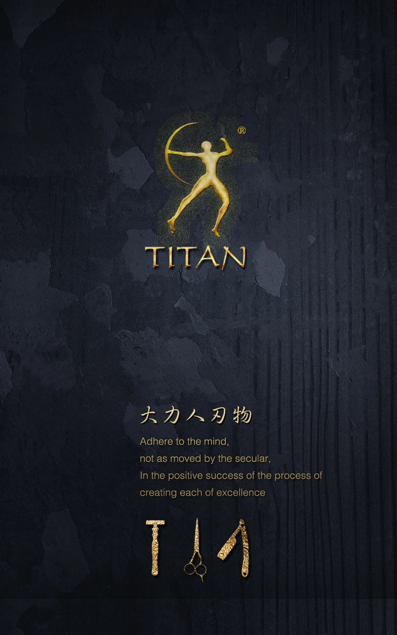 Ciseaux de coiffure Titan 3D – Précision pro pour salon ou usage perso