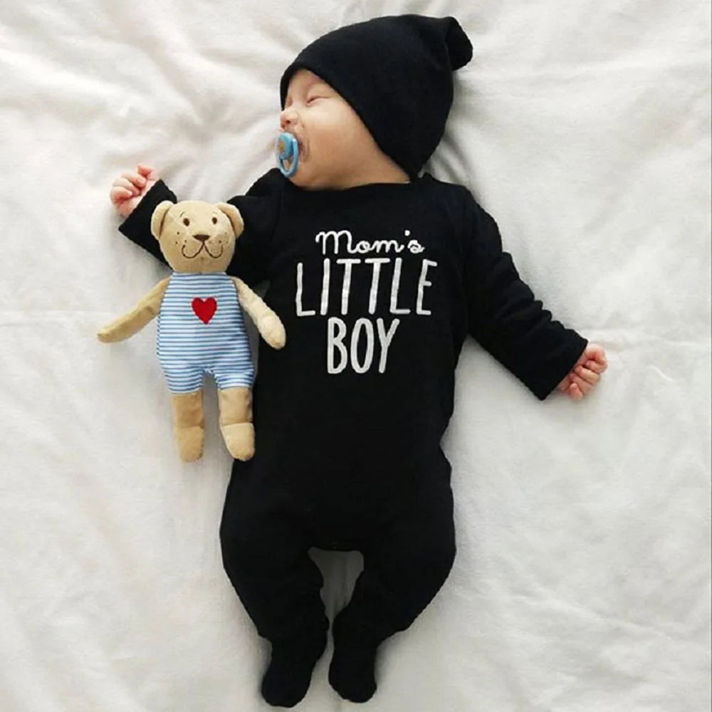 Combinaison bébé garçon – Look tendance, manches longues, confort assuré