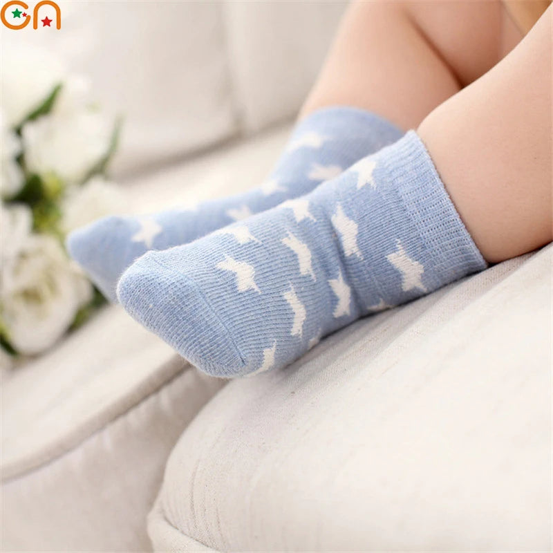 Lot de 5 paires de chaussettes enfants – Douces, chaudes et pleines de style