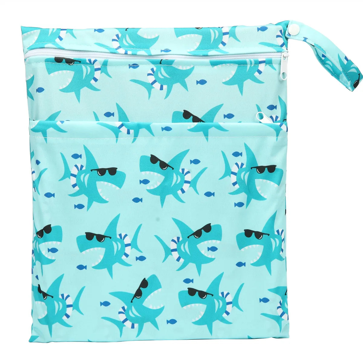 Sac imperméable bébé – Double poche, réutilisable et stylé