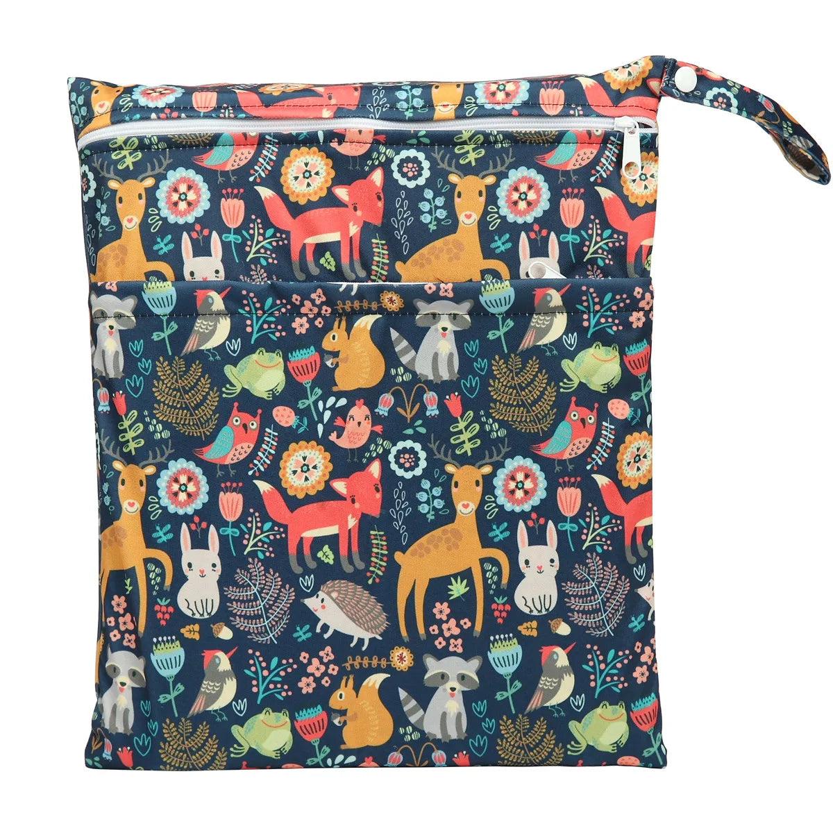 Sac imperméable bébé – Double poche, réutilisable et stylé