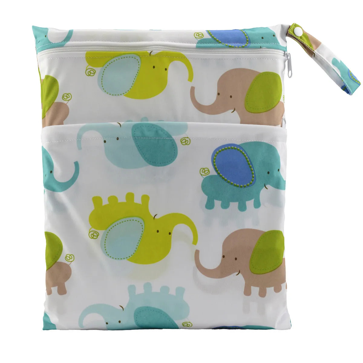 Sac imperméable bébé – Double poche, réutilisable et stylé