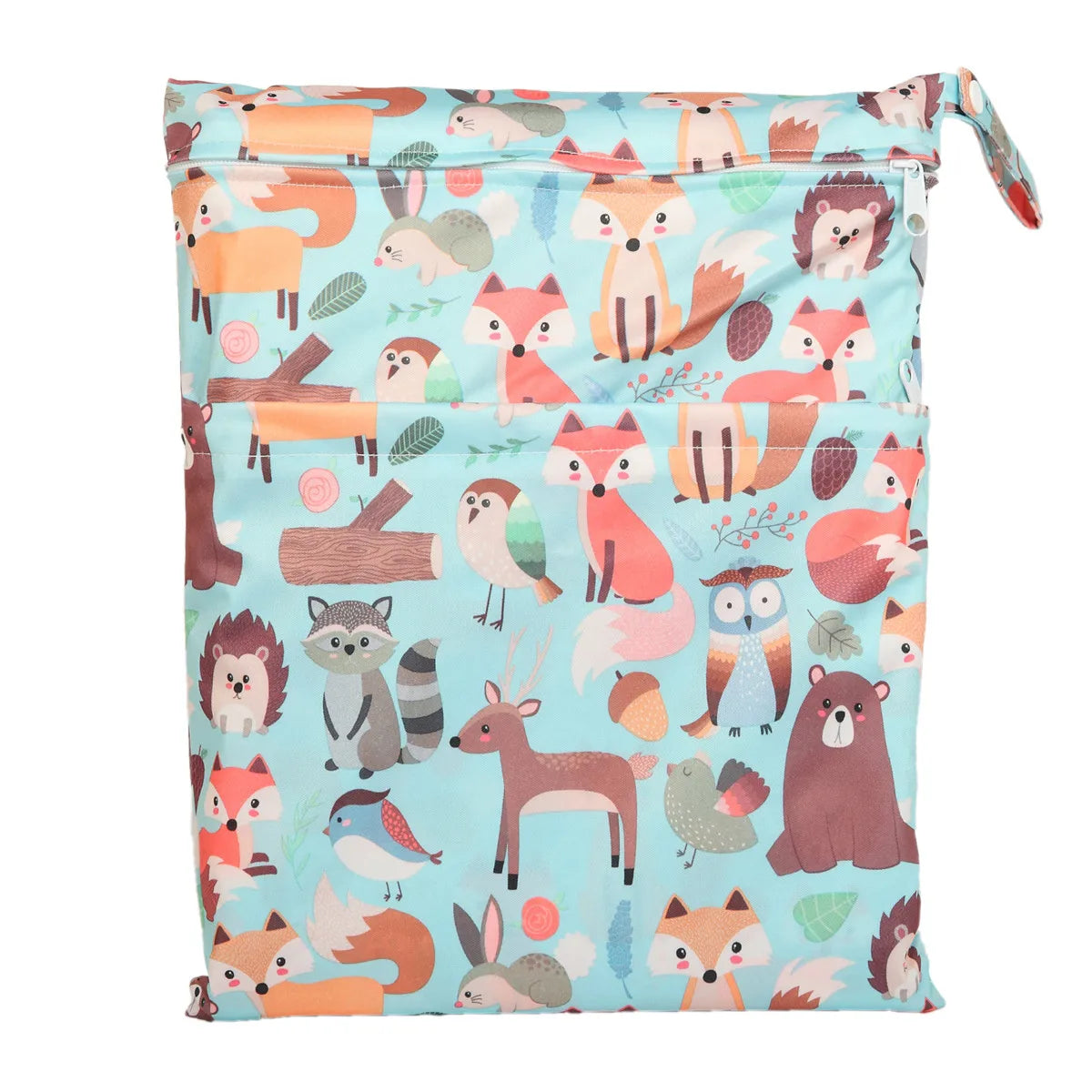 Sac imperméable bébé – Double poche, réutilisable et stylé