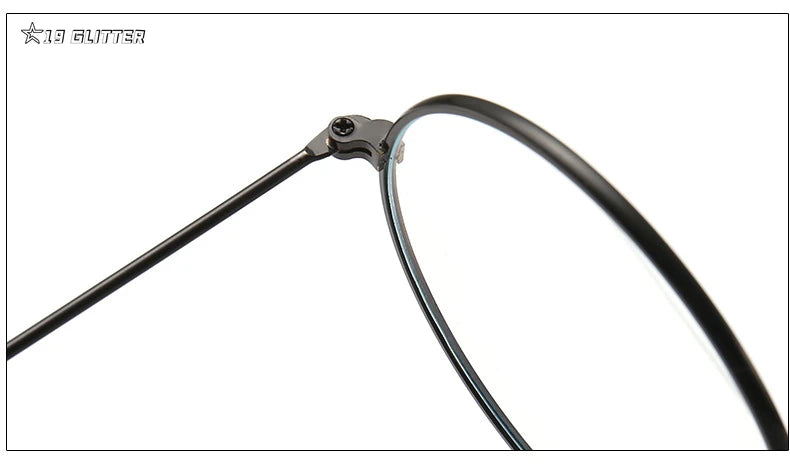 Lunettes rondes rétro – Ultra-légères et anti-lumière bleue