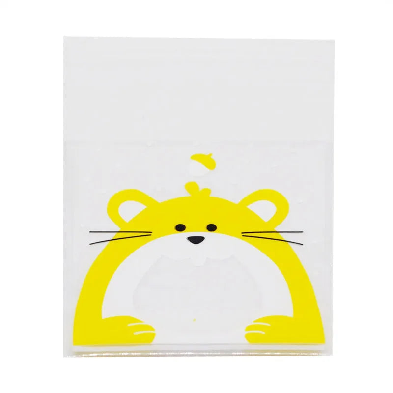 Sachets cadeaux monstres – 50/100 pcs, parfaits pour fêtes et anniversaires