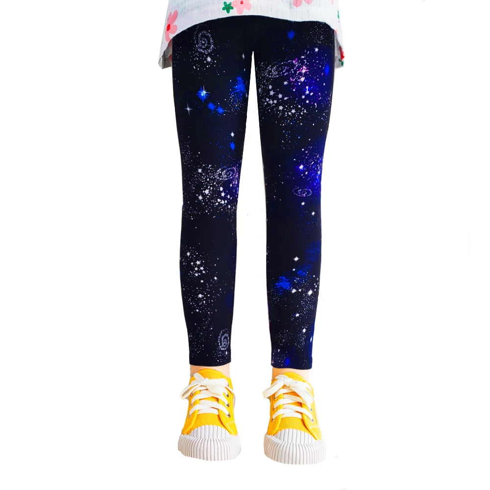 Pantalon skinny enfant – Style floral pour bouger avec légèreté