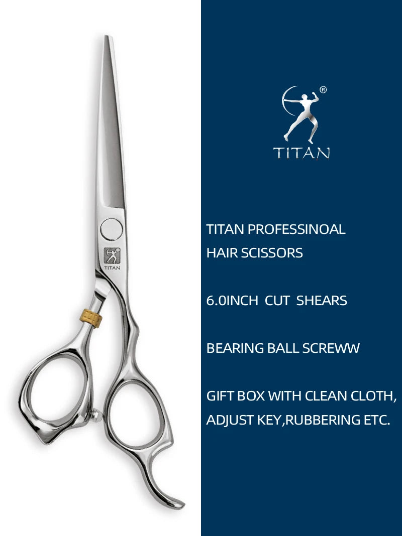Ciseaux de coiffure Titan 3D – Précision pro pour salon ou usage perso