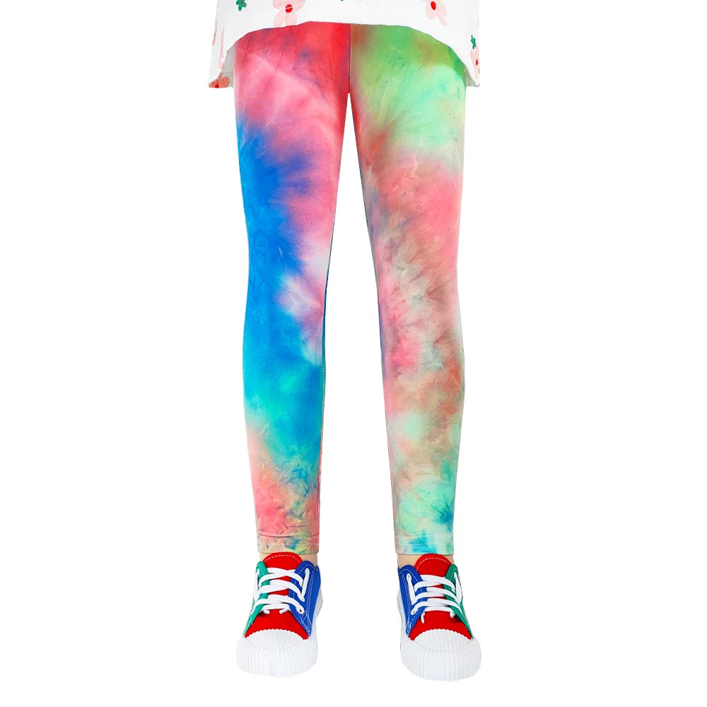 Pantalon skinny enfant – Style floral pour bouger avec légèreté