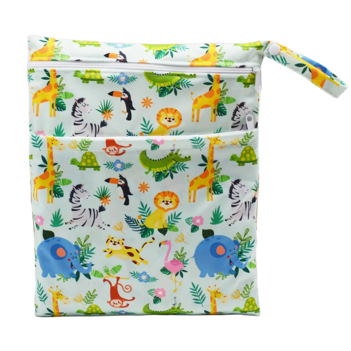 Sac imperméable bébé – Double poche, réutilisable et stylé