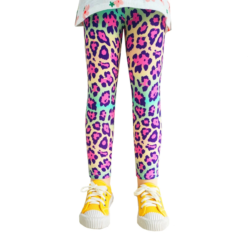 Pantalon skinny enfant – Style floral pour bouger avec légèreté
