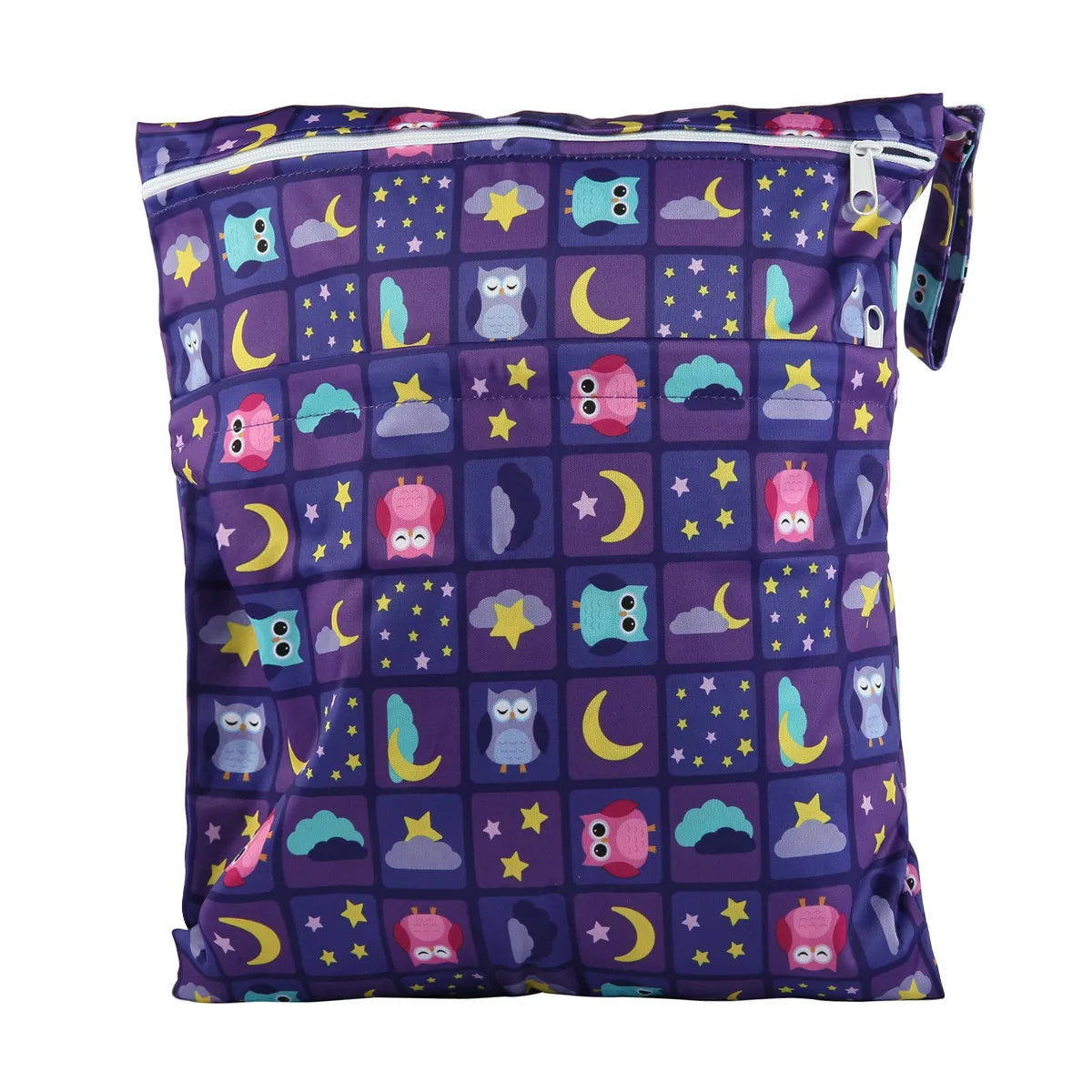 Sac imperméable bébé – Double poche, réutilisable et stylé