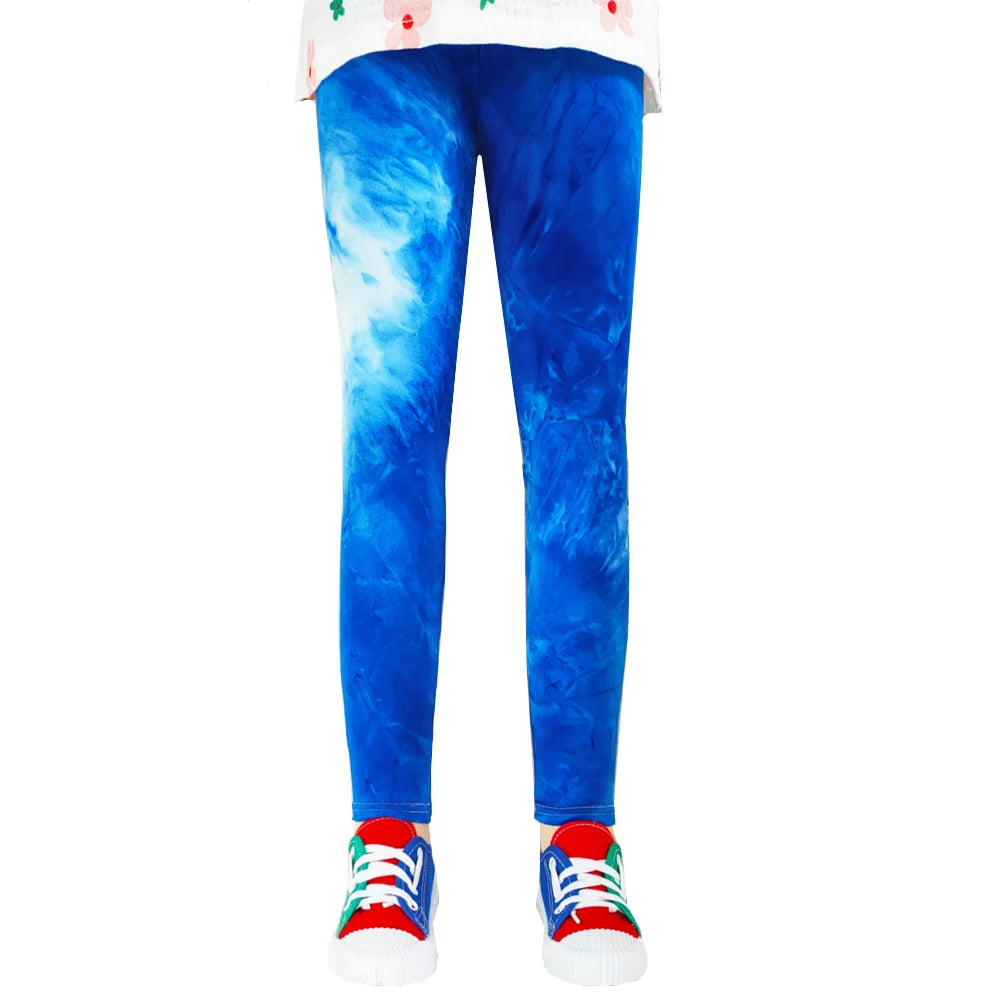 Pantalon skinny enfant – Style floral pour bouger avec légèreté