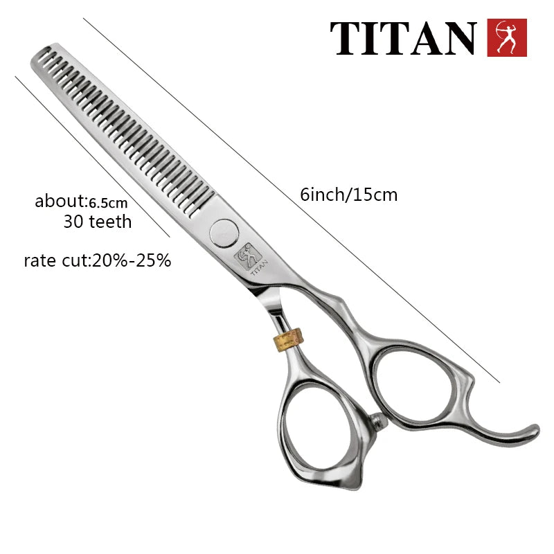 Ciseaux de coiffure Titan 3D – Précision pro pour salon ou usage perso