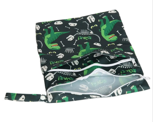 Sac imperméable bébé – Double poche, réutilisable et stylé