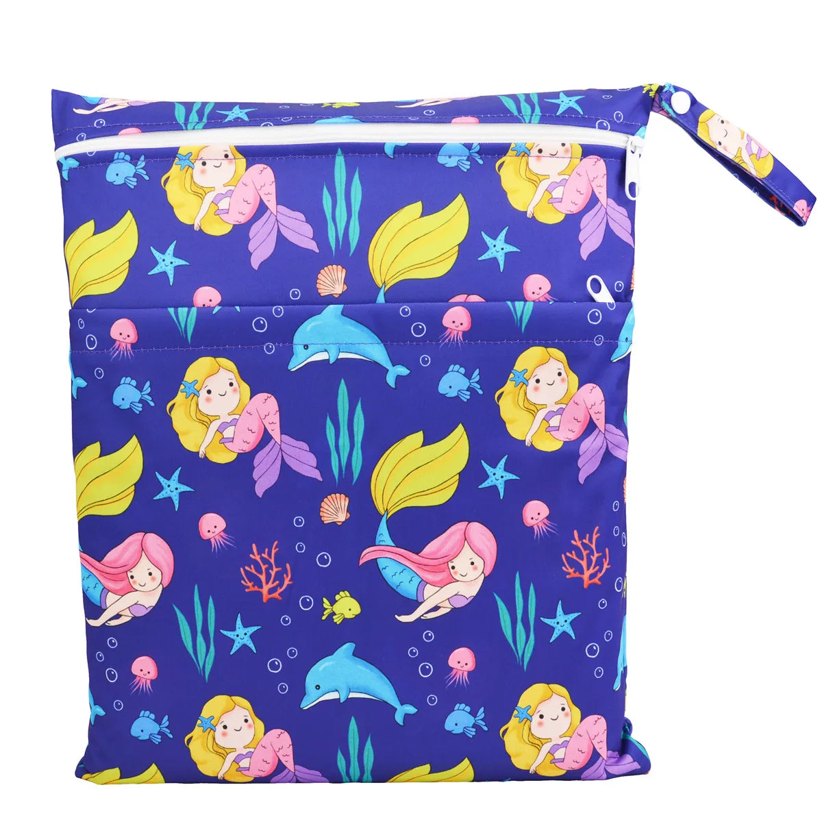 Sac imperméable bébé – Double poche, réutilisable et stylé