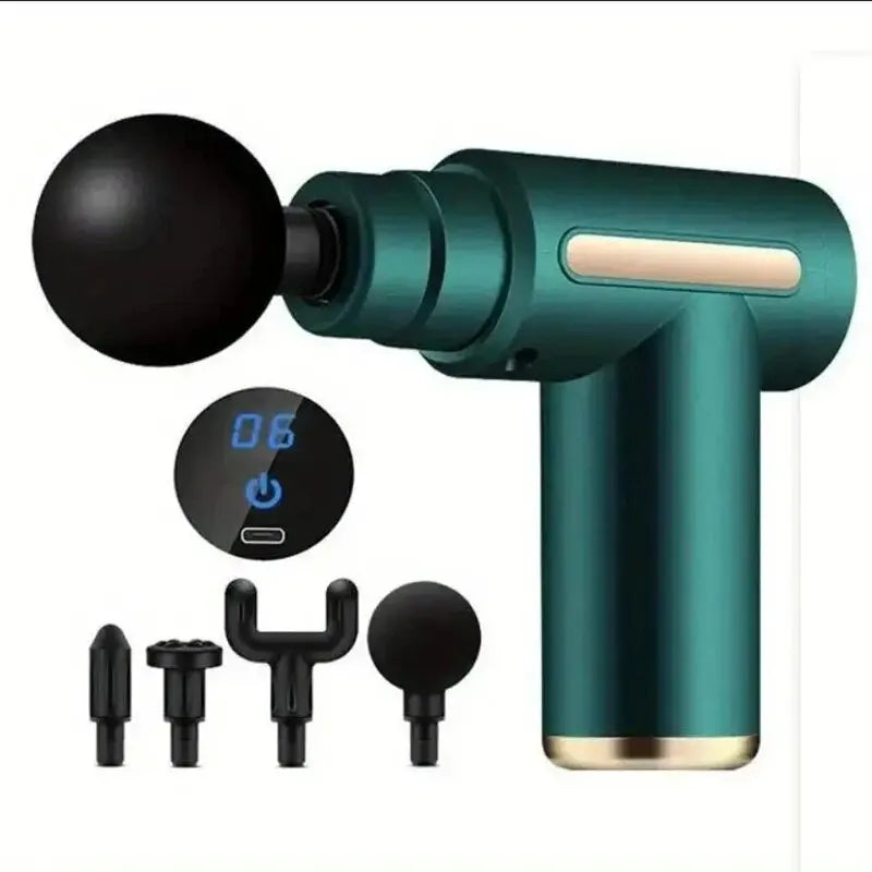 Pistolet de massage portable - Tout en un
