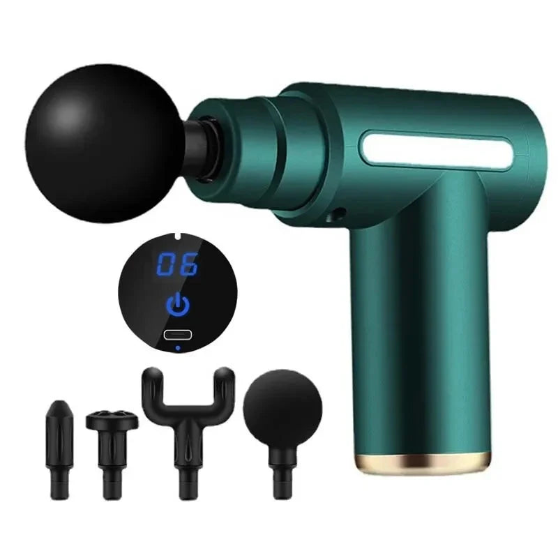 Pistolet de massage portable - Tout en un