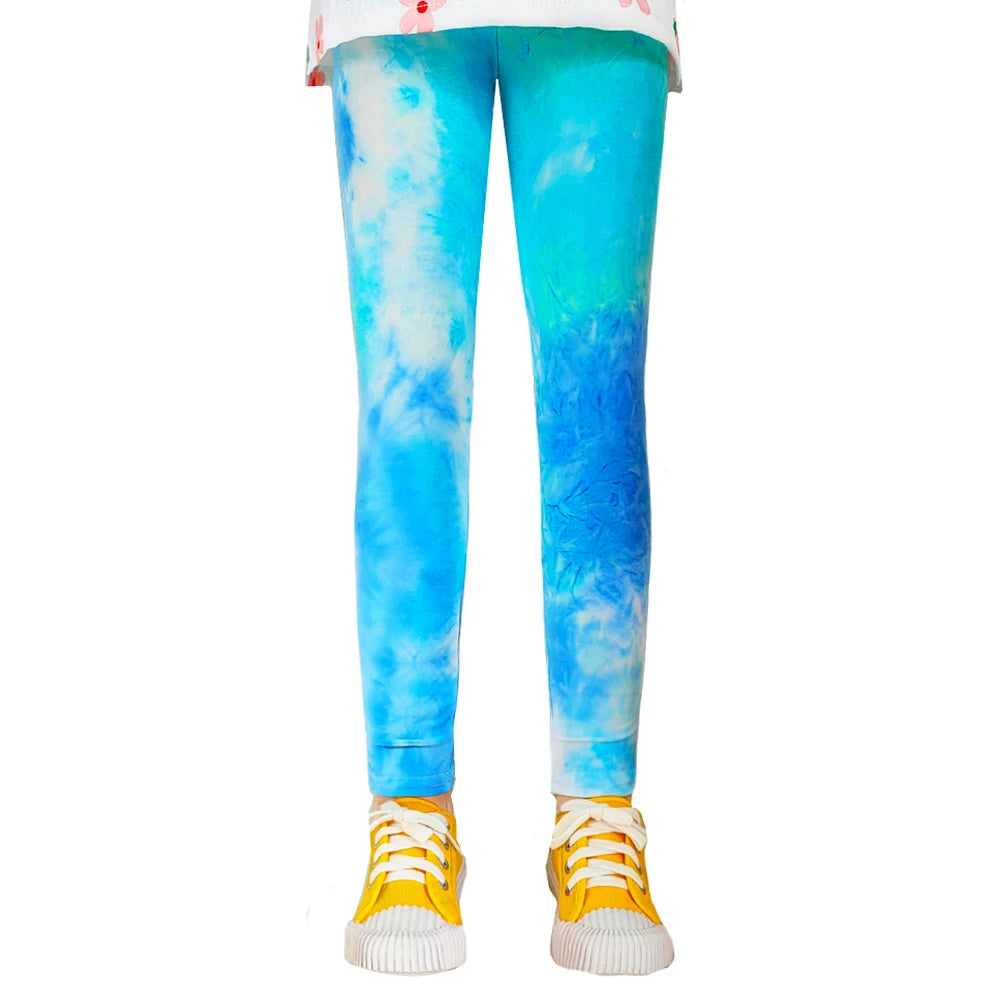 Pantalon skinny enfant – Style floral pour bouger avec légèreté