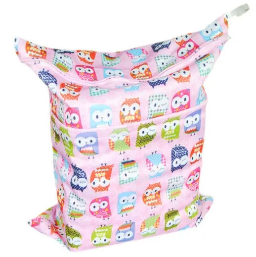 Sac imperméable bébé – Double poche, réutilisable et stylé