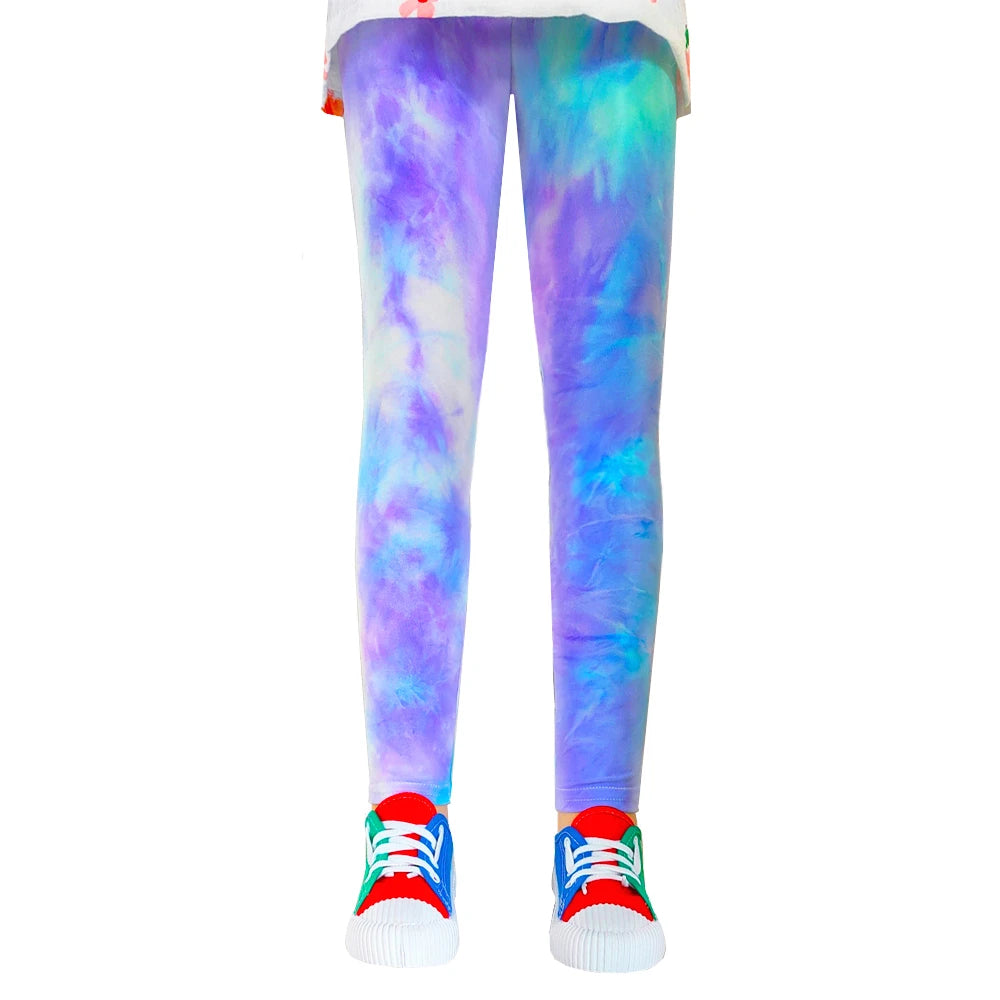 Pantalon skinny enfant – Style floral pour bouger avec légèreté