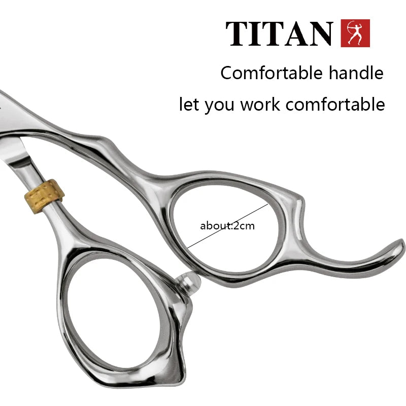 Ciseaux de coiffure Titan 3D – Précision pro pour salon ou usage perso