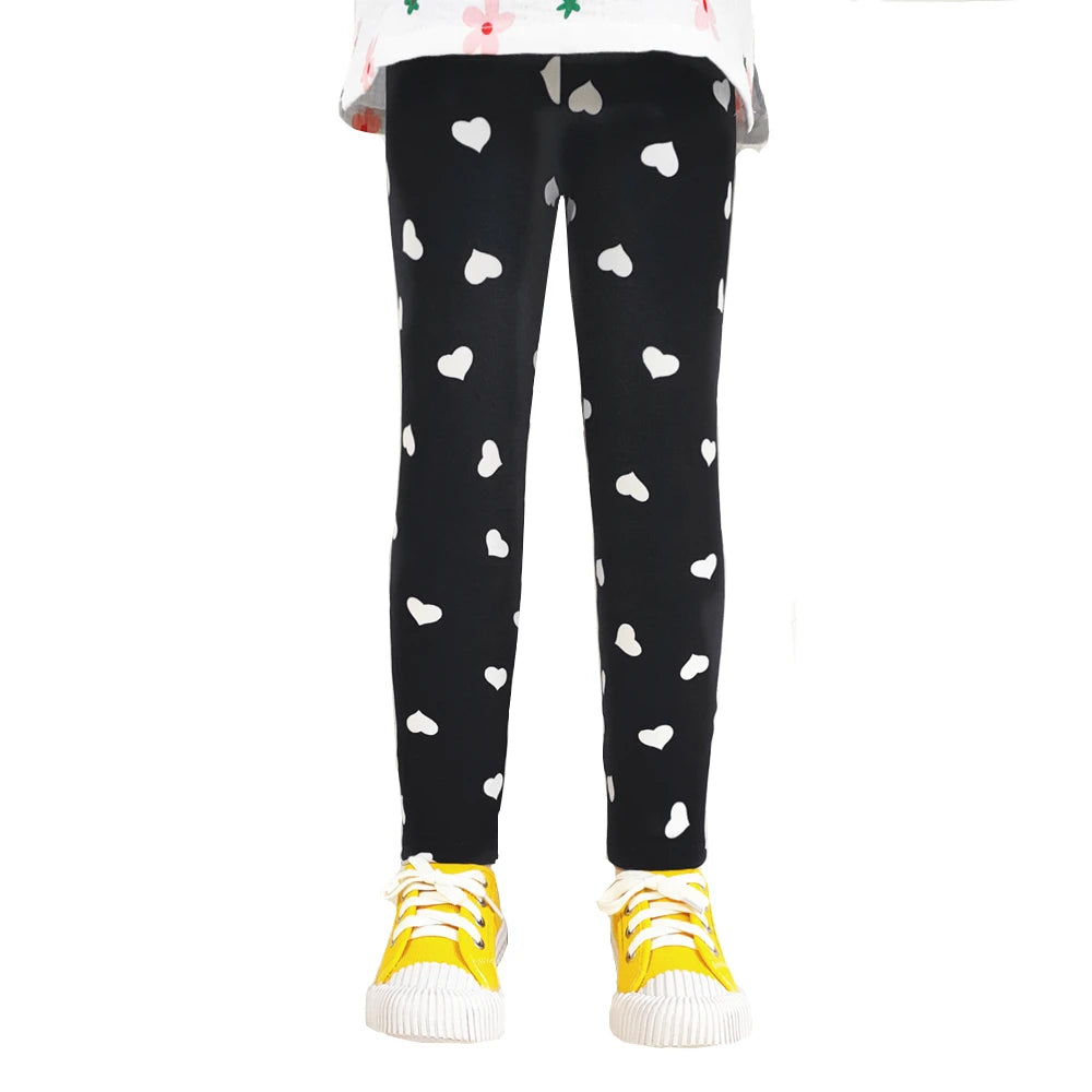 Pantalon skinny enfant – Style floral pour bouger avec légèreté