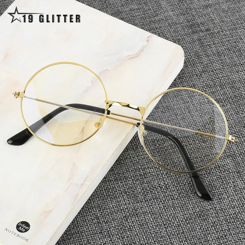 Lunettes rondes rétro – Ultra-légères et anti-lumière bleue