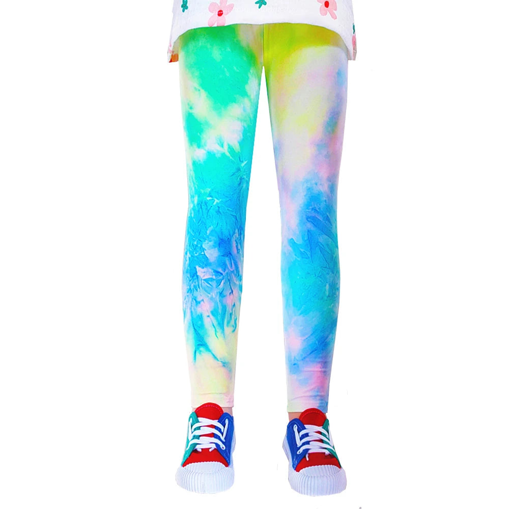 Pantalon skinny enfant – Style floral pour bouger avec légèreté
