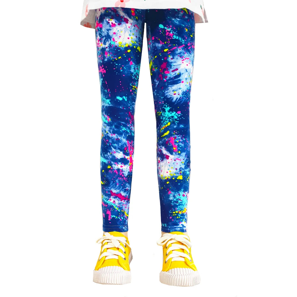 Pantalon skinny enfant – Style floral pour bouger avec légèreté