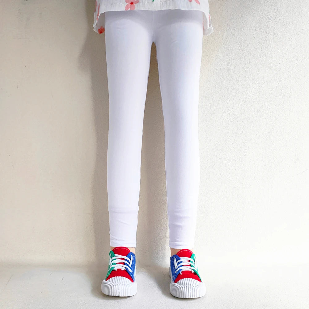 Pantalon skinny enfant – Style floral pour bouger avec légèreté