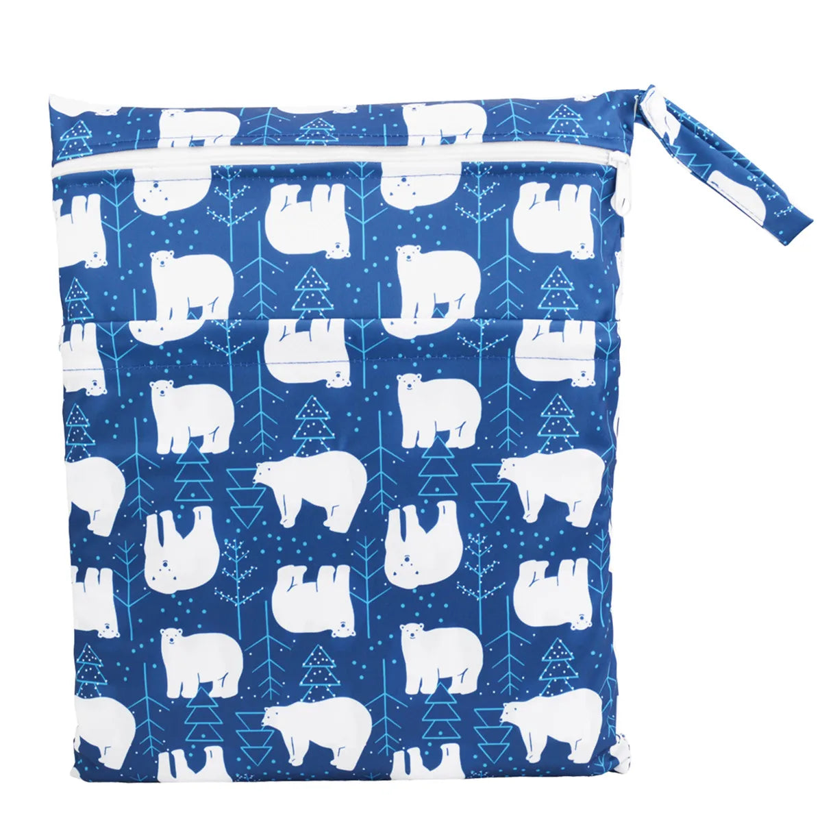 Sac imperméable bébé – Double poche, réutilisable et stylé