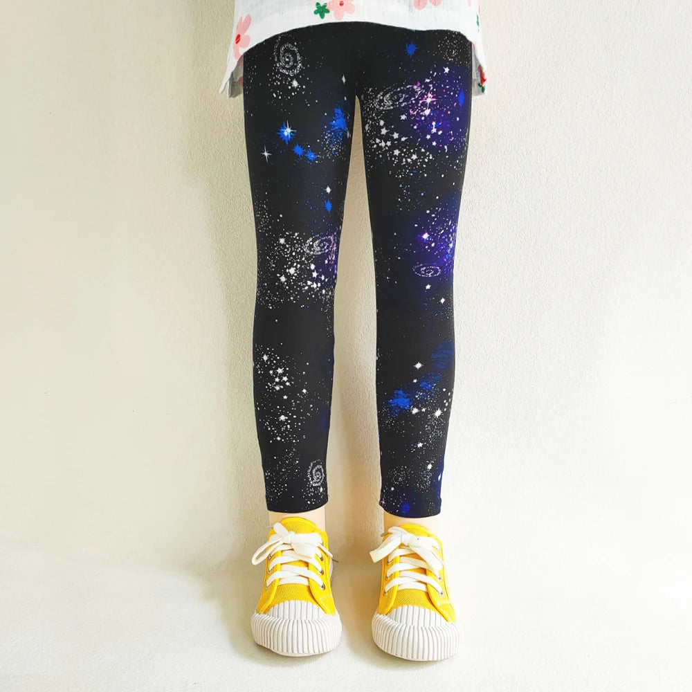 Pantalon skinny enfant – Style floral pour bouger avec légèreté