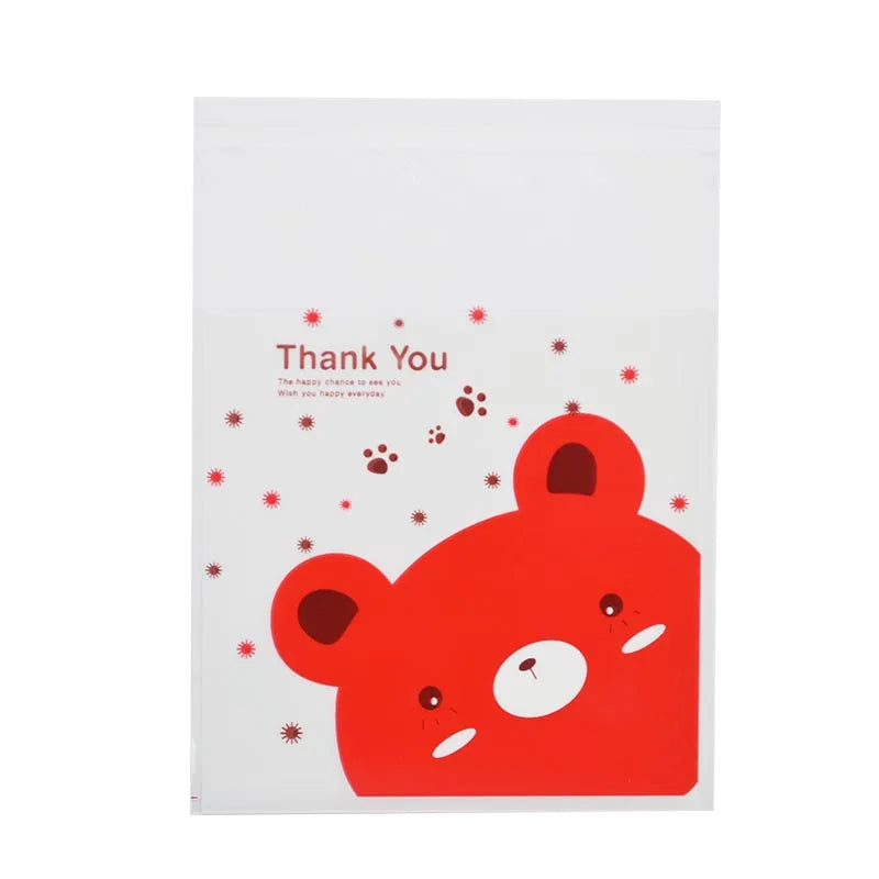 Sachets cadeaux monstres – 50/100 pcs, parfaits pour fêtes et anniversaires