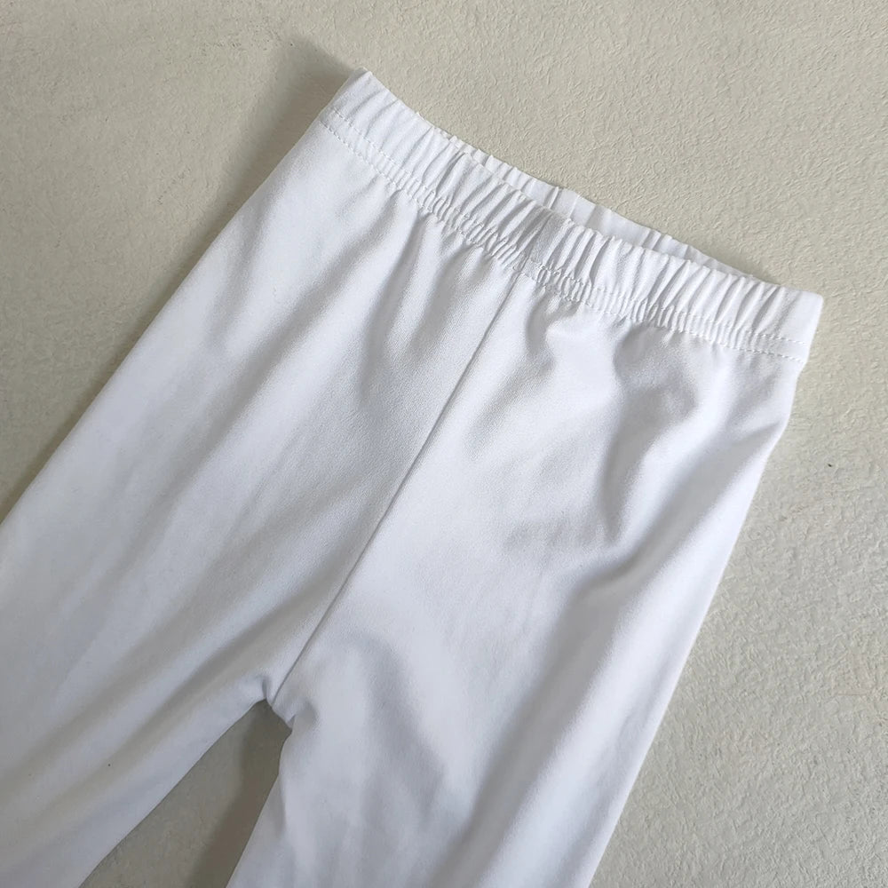 Pantalon skinny enfant – Style floral pour bouger avec légèreté
