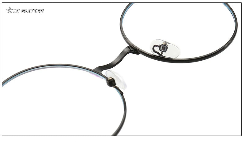 Lunettes rondes rétro – Ultra-légères et anti-lumière bleue