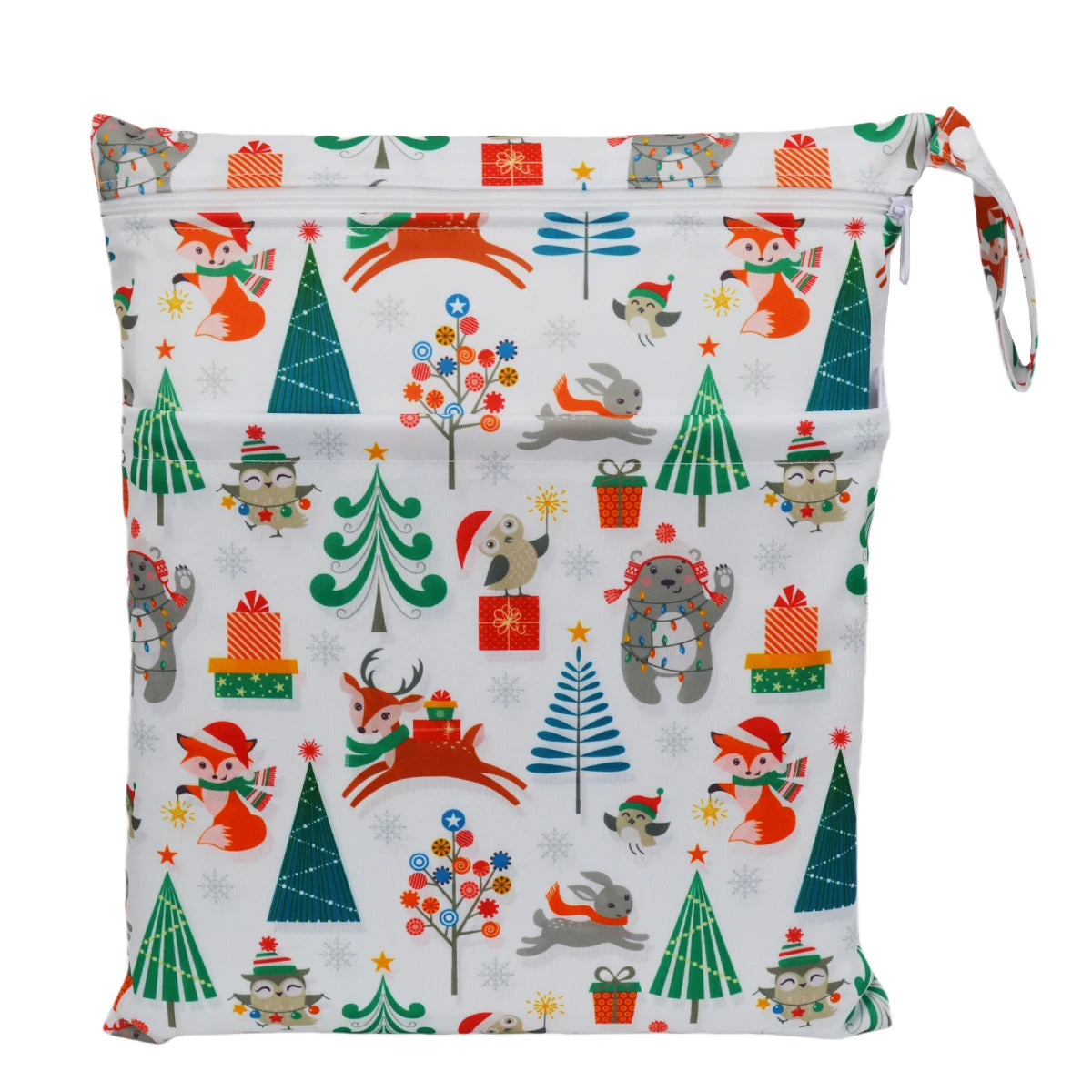 Sac imperméable bébé – Double poche, réutilisable et stylé