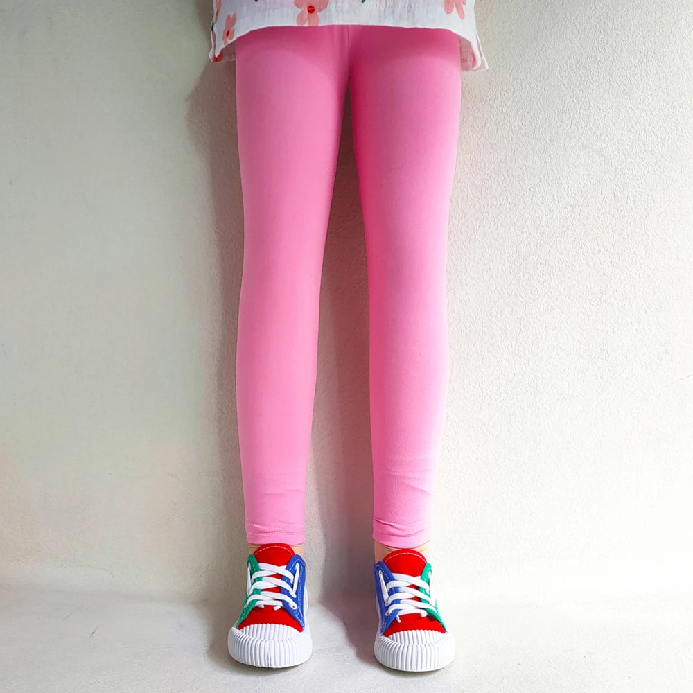 Pantalon skinny enfant – Style floral pour bouger avec légèreté