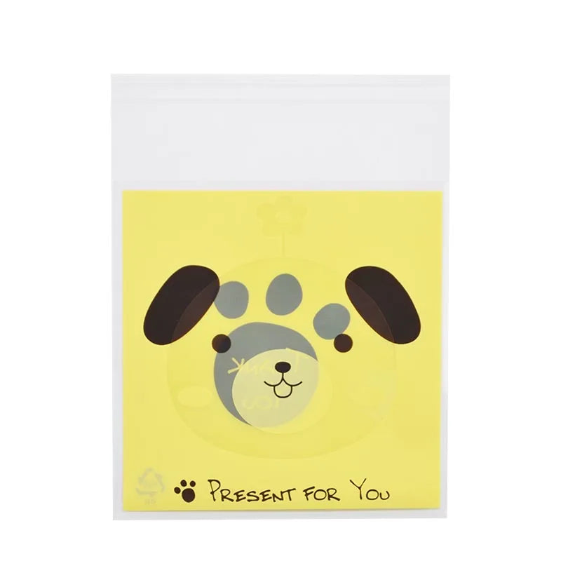 Sachets cadeaux monstres – 50/100 pcs, parfaits pour fêtes et anniversaires