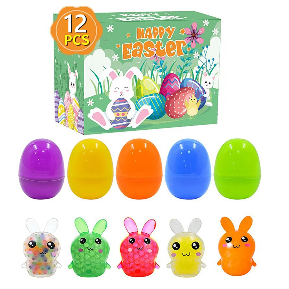 Œufs de Pâques surprises – Remplis de jouets anti-stress pour enfants