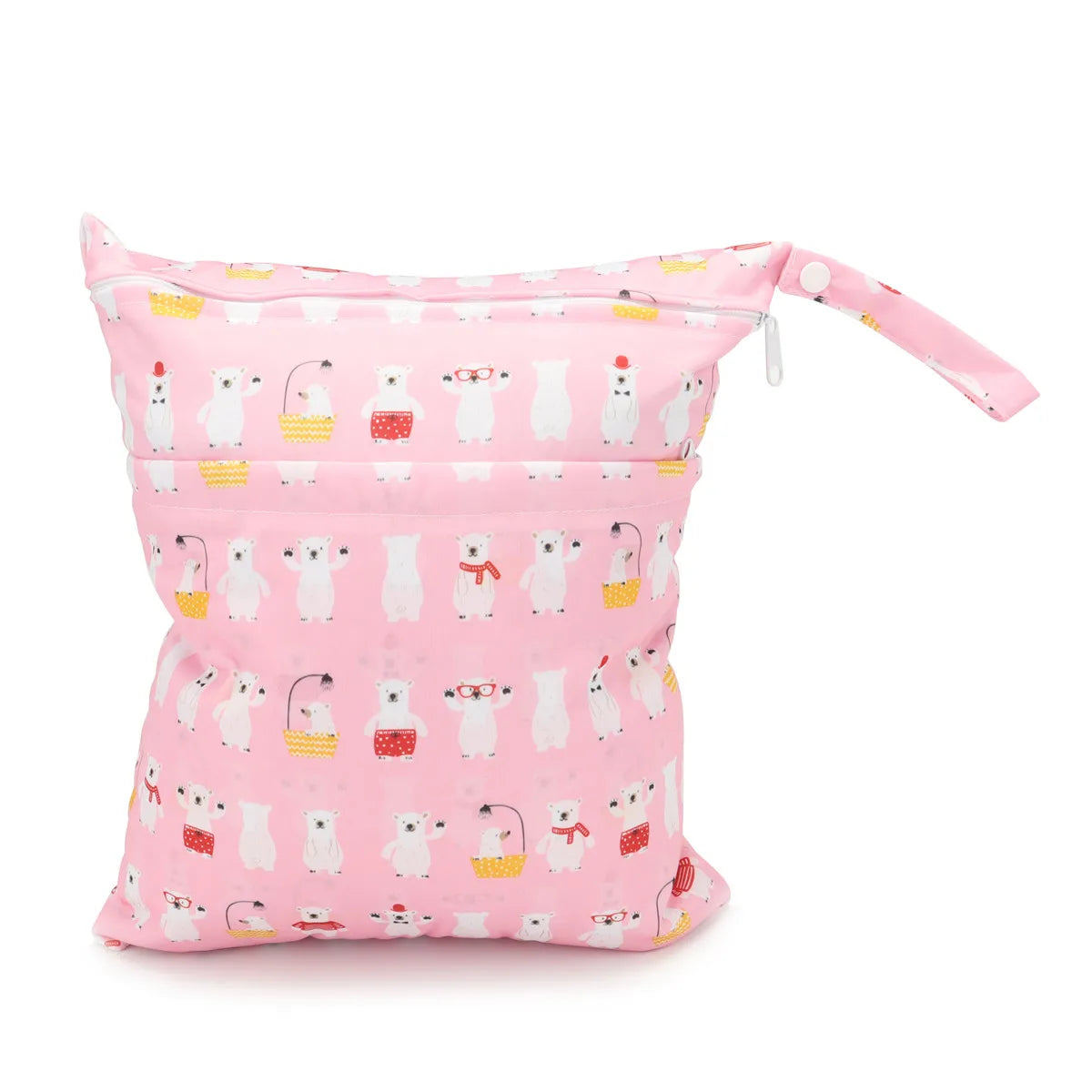 Sac imperméable bébé – Double poche, réutilisable et stylé