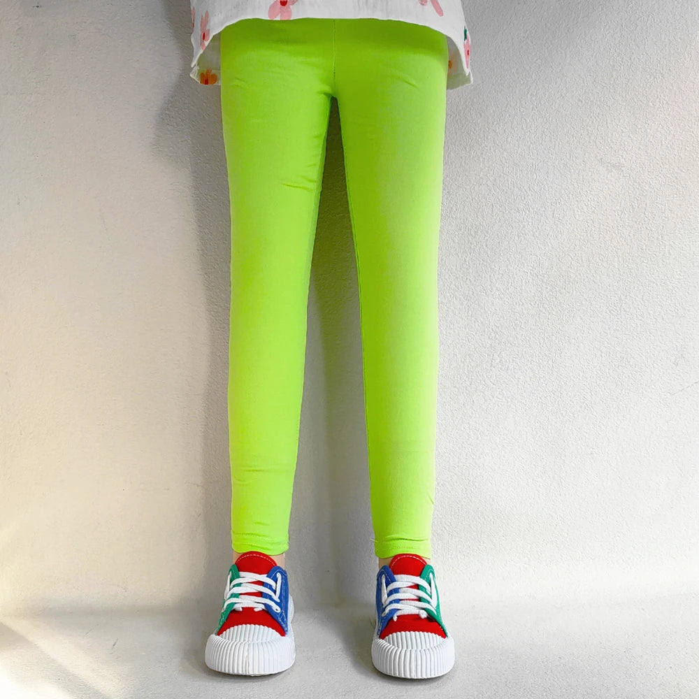 Pantalon skinny enfant – Style floral pour bouger avec légèreté